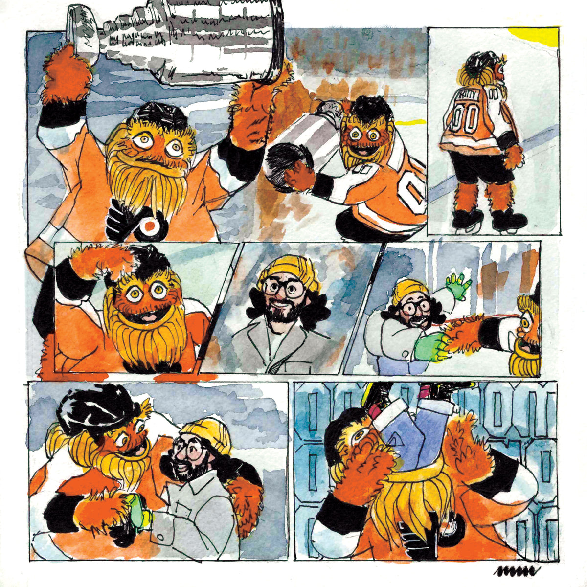 Gritty Rivalry Print
