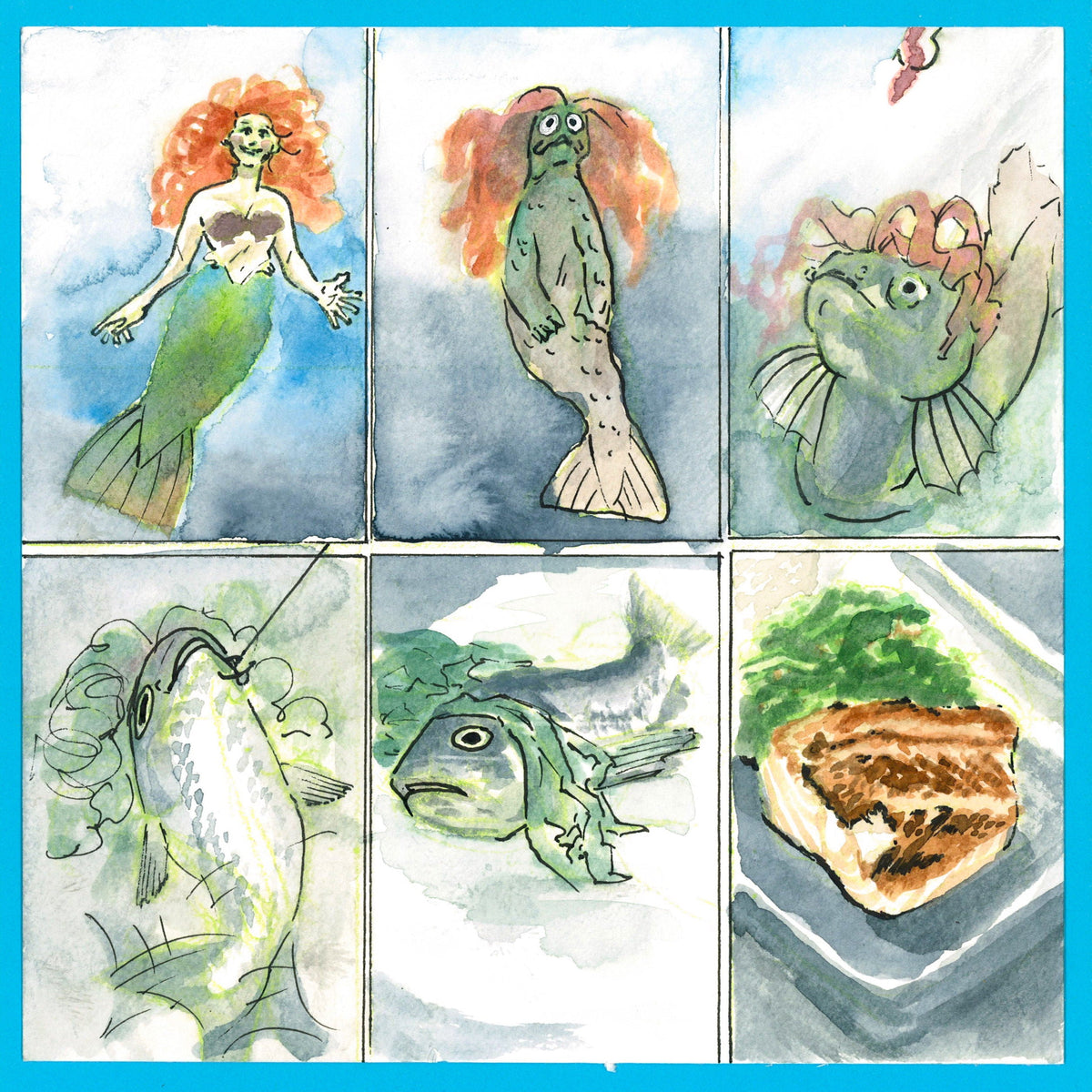 Mermaid Art Print